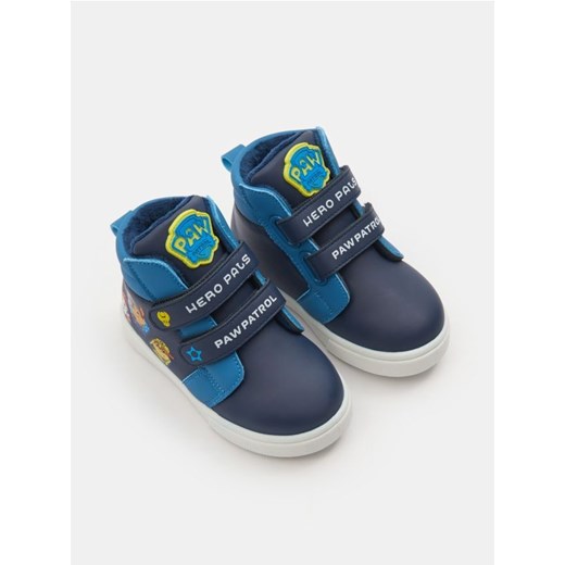 Sinsay - Botki lekko ocieplane zapinane na rzepy PAW Patrol - granatowy - id: 856EK-59X - marki Sinsay - 185769515 Sinsay - Botki lekko ocieplane zapinane na rzepy PAW Patrol - granatowy ze sklepu Sinsay w kategorii Buty zimowe dziecięce - zdjęcie 185769515