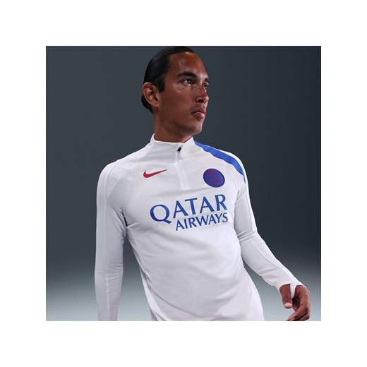 Męska treningowa koszulka piłkarska Nike Dri-FIT Total 90 Paris Saint-Germain Strike (wersja trzecia) - Biel ze sklepu Nike poland w kategorii T-shirty męskie - zdjęcie 185770257