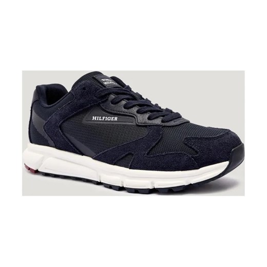 Tommy Hilfiger Sneakersy OUTDOOR RUNNER MIX | z dodatkiem skóry ze sklepu Gomez Fashion Store w kategorii Buty sportowe męskie - zdjęcie 185770655