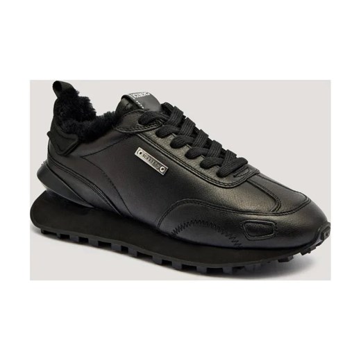 Iceberg Skórzane sneakersy | shearling ze sklepu Gomez Fashion Store w kategorii Buty sportowe męskie - zdjęcie 185770687