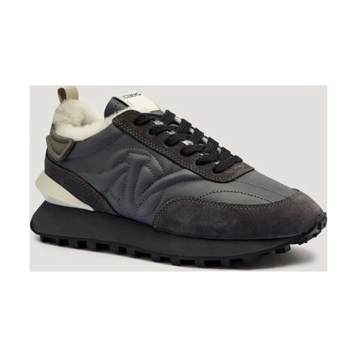 Iceberg Skórzane sneakersy | shearling ze sklepu Gomez Fashion Store w kategorii Buty sportowe męskie - zdjęcie 185770697