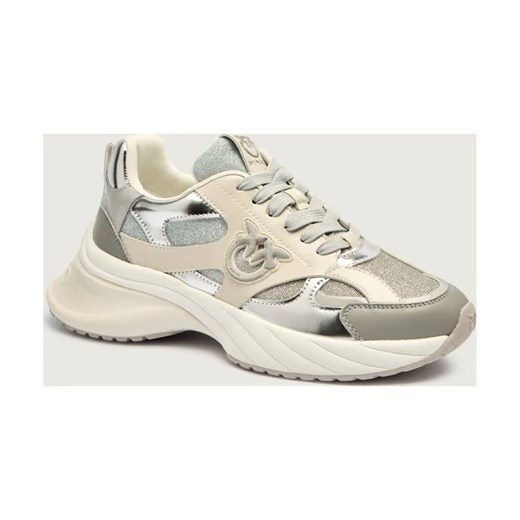 Pinko Skórzane sneakersy ARIEL 15 ze sklepu Gomez Fashion Store w kategorii Buty sportowe damskie - zdjęcie 185770706