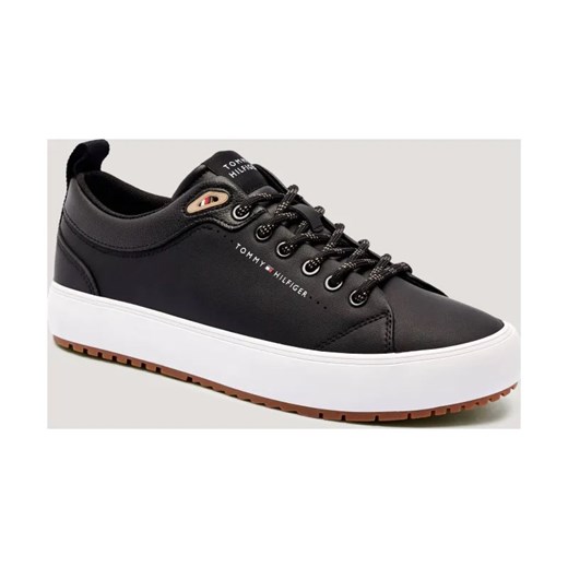 Tommy Hilfiger Sneakersy VULC | z dodatkiem skóry ze sklepu Gomez Fashion Store w kategorii Buty sportowe męskie - zdjęcie 185770725