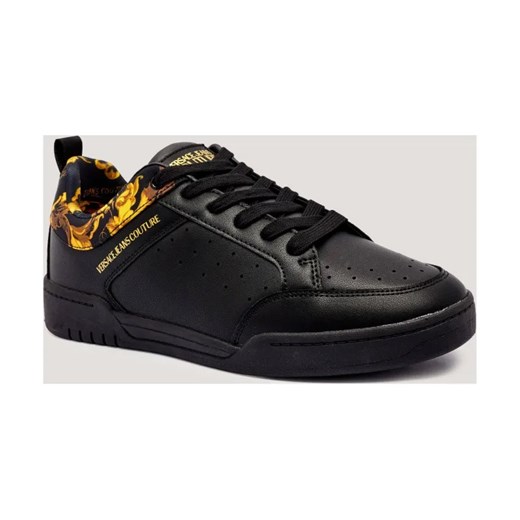 Versace Jeans Couture Sneakersy FONDO BROOKLYN DIS. 63 | z dodatkiem skóry ze sklepu Gomez Fashion Store w kategorii Buty sportowe męskie - zdjęcie 185770745