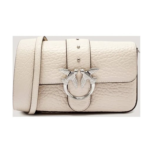 Pinko Skórzana torebka na ramię LOVE ONE MINI SLOUCHY ze sklepu Gomez Fashion Store w kategorii Listonoszki - zdjęcie 185770747