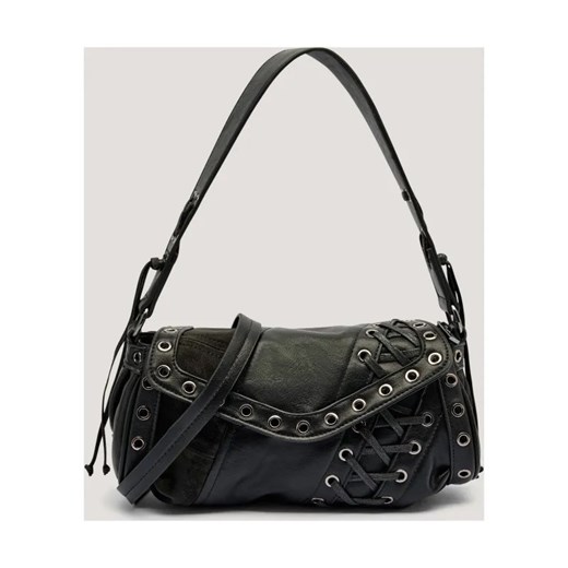 Desigual Torebka na ramię TANGO_BLACK PATCH ZARAUZ ze sklepu Gomez Fashion Store w kategorii Listonoszki - zdjęcie 185770886