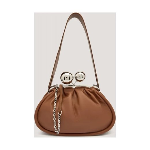 Weekend MaxMara Skórzana torebka na ramię Pasticcino MILVANEW ze sklepu Gomez Fashion Store w kategorii Listonoszki - zdjęcie 185770916
