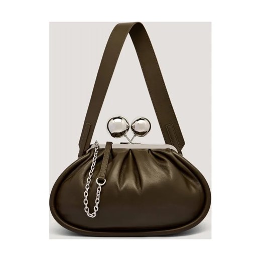 Weekend MaxMara Skórzana torebka na ramię Pasticcino MILVANEW ze sklepu Gomez Fashion Store w kategorii Listonoszki - zdjęcie 185770919