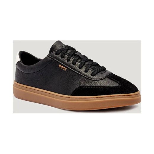 BOSS BLACK Skórzane sneakersy Kieran ze sklepu Gomez Fashion Store w kategorii Buty sportowe męskie - zdjęcie 185770949