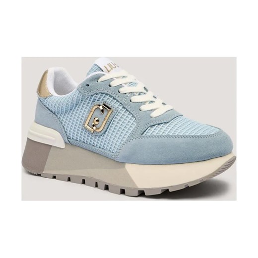 Liu Jo Sneakersy AMAZING 25 | z dodatkiem skóry ze sklepu Gomez Fashion Store w kategorii Buty sportowe damskie - zdjęcie 185770998