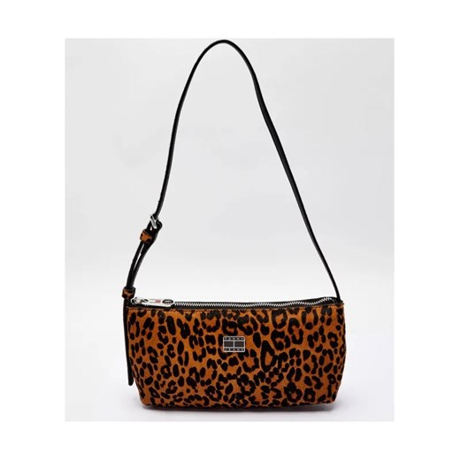 Tommy Jeans Skórzana torebka na ramię LEOPARD ze sklepu Gomez Fashion Store w kategorii Listonoszki - zdjęcie 185771017