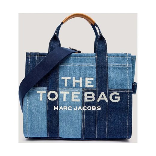 Marc Jacobs Jeansowa shopperka THE MEDIUM TOTE ze sklepu Gomez Fashion Store w kategorii Torby Shopper bag - zdjęcie 185771036