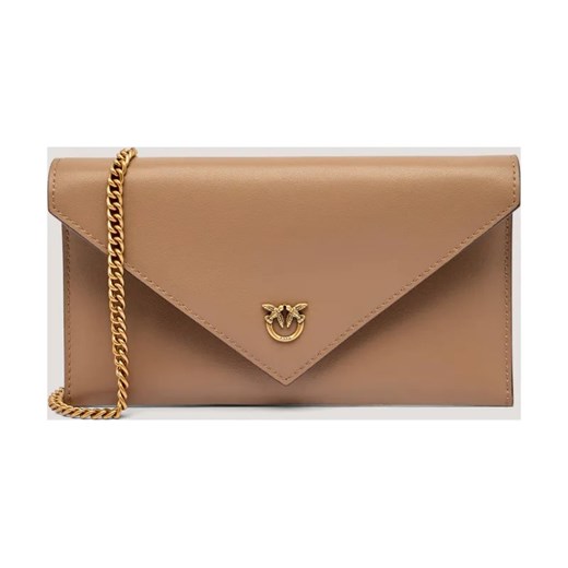 Pinko Skórzana kopertówka FLAT PURSE MINI ze sklepu Gomez Fashion Store w kategorii Kopertówki - zdjęcie 185771105