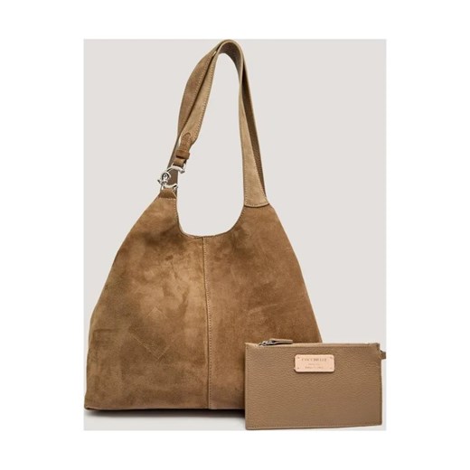 Coccinelle Skórzana shopperka + saszetka C-Easy ze sklepu Gomez Fashion Store w kategorii Torby Shopper bag - zdjęcie 185771136