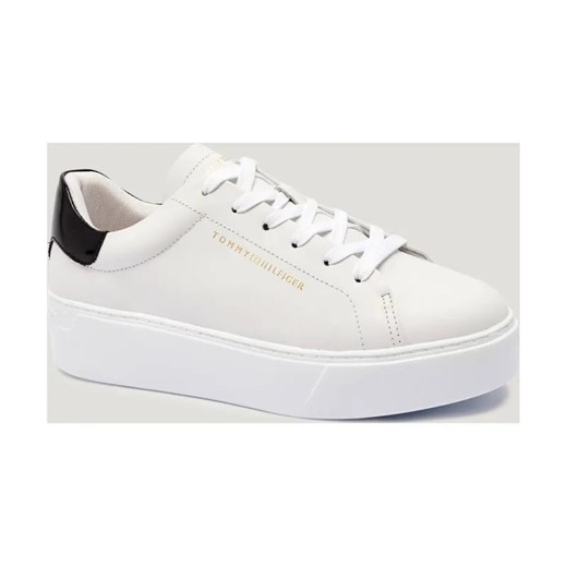 Tommy Hilfiger Skórzane sneakersy CHIC PLATFORM CUPSOLE PATENT ze sklepu Gomez Fashion Store w kategorii Buty sportowe damskie - zdjęcie 185771179
