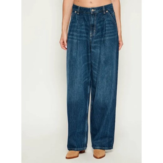 BOSS ORANGE Jeansy C_SLOUCHY PLTD MR | Loose fit ze sklepu Gomez Fashion Store w kategorii Jeansy damskie - zdjęcie 185771286