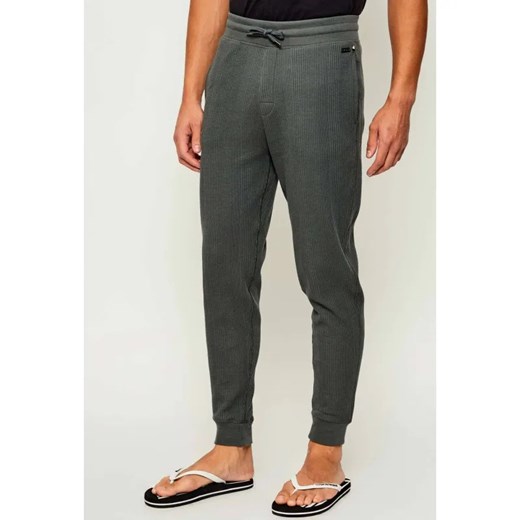 BOSS BLACK Spodnie dresowe Structure | Regular Fit ze sklepu Gomez Fashion Store w kategorii Spodnie męskie - zdjęcie 185776149