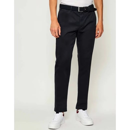 Tommy Hilfiger Spodnie chino Bleecker | Slim Fit ze sklepu Gomez Fashion Store w kategorii Spodnie męskie - zdjęcie 185776219