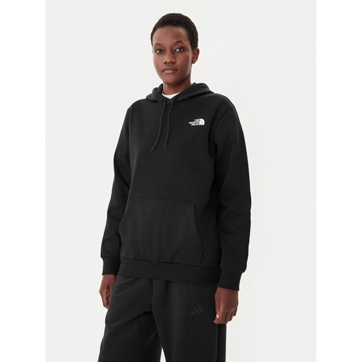 The North Face Bluza Simple Dome NF0A89EY Czarny Regular Fit ze sklepu MODIVO w kategorii Bluzy damskie - zdjęcie 185776677