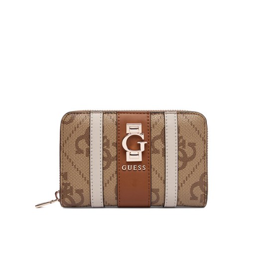 Guess Portfel Erenia Slg SWSO78 38140 Beżowy ze sklepu MODIVO w kategorii Portfele damskie - zdjęcie 185776695