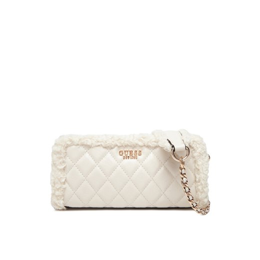 Guess Torebka Cristi Mini HWTG81 39720 Écru ze sklepu MODIVO w kategorii Kopertówki - zdjęcie 185776696
