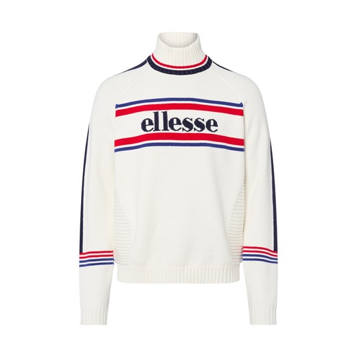 ellesse Sweter z haftem - Pellini Mężczyźni écru wzorzysty ze sklepu vangraaf w kategorii Swetry męskie - zdjęcie 185777667