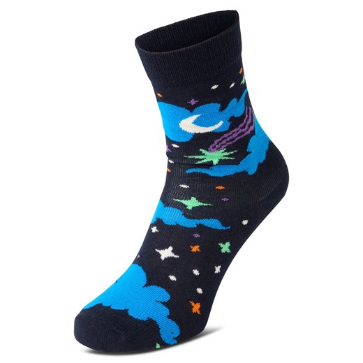 Happy Socks Skarpety Mężczyźni Bawełna granatowy wzorzysty ze sklepu vangraaf w kategorii Skarpetki męskie - zdjęcie 185777788