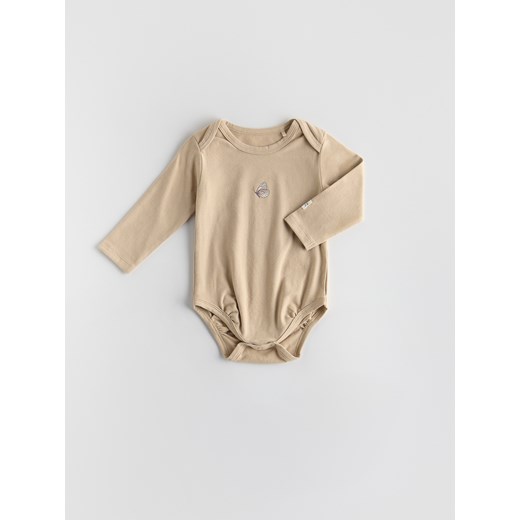 Reserved - Bawełniane body 3 pack - złamana biel Reserved 74 (6-9 m.) Reserved