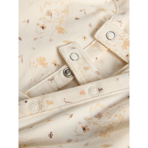 Reserved - Wzorzyste body - złamana biel Reserved 74 (6-9 m.) Reserved