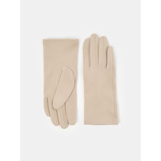 Sinsay - Rękawiczki - beżowy Sinsay M/L Sinsay