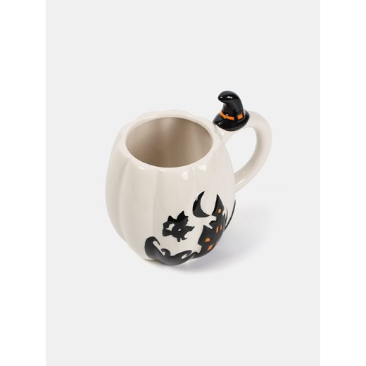 Sinsay - Kubek z motywem halloweenowym - biały Sinsay One Size Sinsay