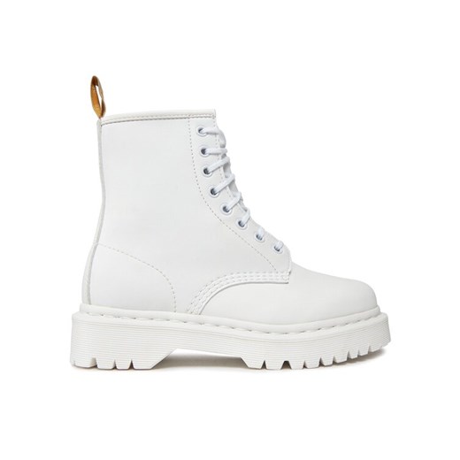 Dr. Martens Glany 1460 Vegan 27357113 Biały ze sklepu MODIVO w kategorii Workery damskie - zdjęcie 185779908