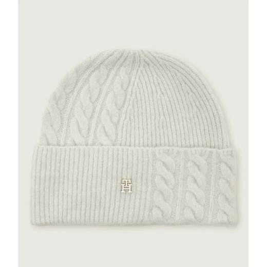 Tommy Hilfiger Czapka CHIC | z dodatkiem wełny ze sklepu Gomez Fashion Store w kategorii Czapki zimowe damskie - zdjęcie 185781399