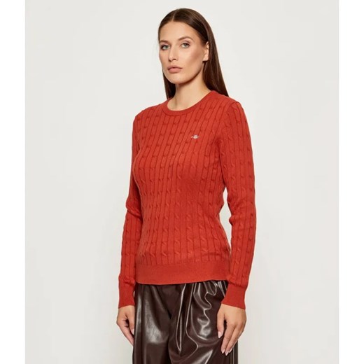 Gant Sweter | Slim Fit | stretch ze sklepu Gomez Fashion Store w kategorii Swetry damskie - zdjęcie 185781475