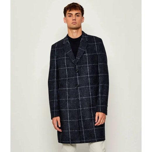 BOSS BLACK Płaszcz H-Hyde-J-254 | z dodatkiem wełny ze sklepu Gomez Fashion Store w kategorii Płaszcze męskie - zdjęcie 185782626