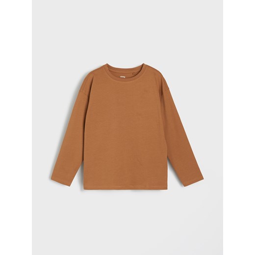 Sinsay - Koszulki z długimi rękawami 5 pack - biały Sinsay 134 (8-9 l) Sinsay