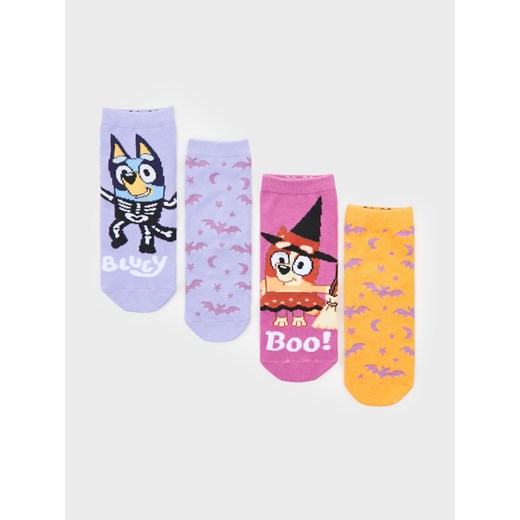 Sinsay - Skarpetki 4 pack Bluey - wielobarwny Sinsay 23/26 Sinsay