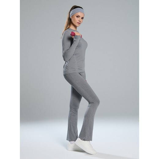 Sinsay - Spodnie sportowe ACTIVE - szary Sinsay M Sinsay