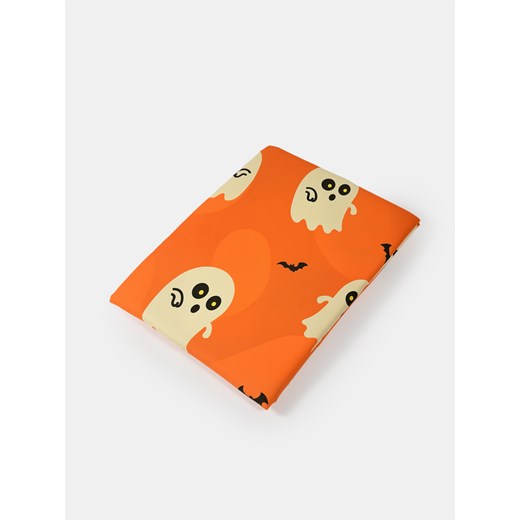 Sinsay - Komplet pościeli z motywem halloweenowym - pomarańczowy Sinsay One Size Sinsay