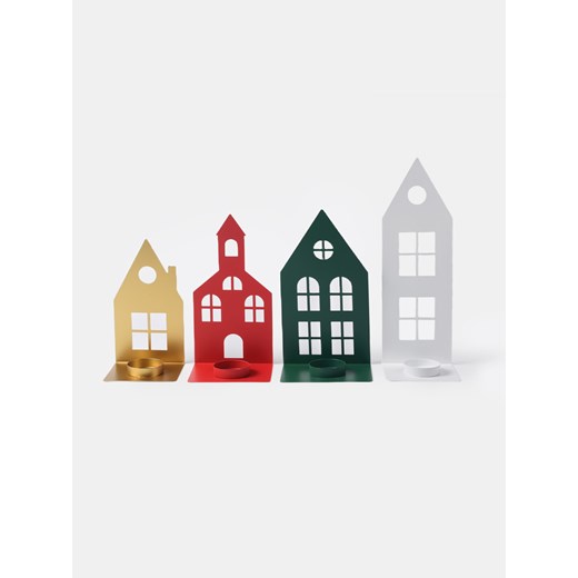 Sinsay - Świeczniki 4 pack - wielobarwny Sinsay One Size Sinsay