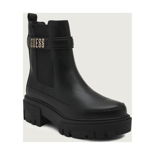 Guess Skórzane botki ze sklepu Gomez Fashion Store w kategorii Botki - zdjęcie 185787578