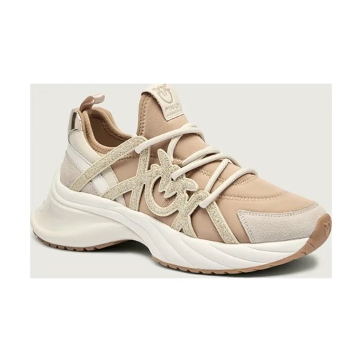 Pinko Sneakersy ARIEL 01 | z dodatkiem skóry ze sklepu Gomez Fashion Store w kategorii Buty sportowe damskie - zdjęcie 185787579