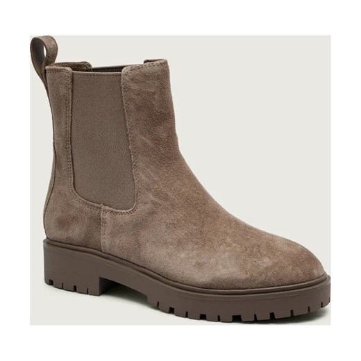 LAUREN RALPH LAUREN Skórzane sztyblety ALLYSON ze sklepu Gomez Fashion Store w kategorii Botki - zdjęcie 185787616