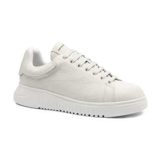 Emporio Armani Skórzane sneakersy ze sklepu Gomez Fashion Store w kategorii Buty sportowe męskie - zdjęcie 185787628