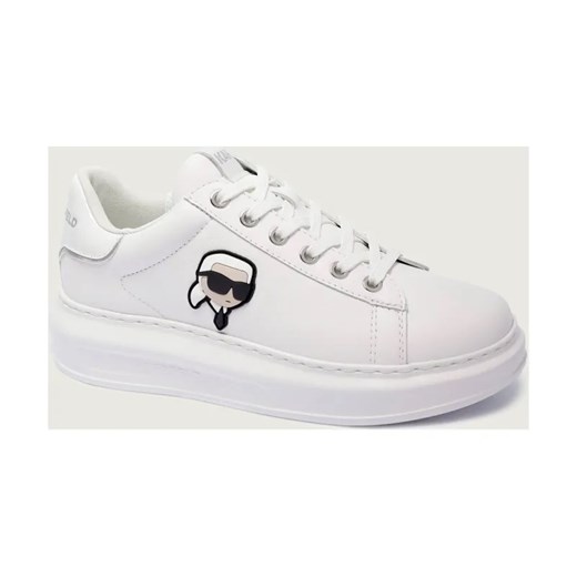 Karl Lagerfeld Skórzane sneakersy KAPRI ze sklepu Gomez Fashion Store w kategorii Buty sportowe damskie - zdjęcie 185787629