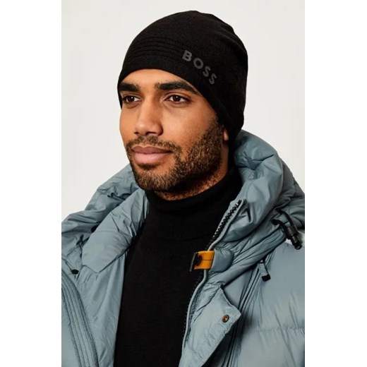 BOSS GREEN Wełniana czapka Afleece OS Gomez Fashion Store