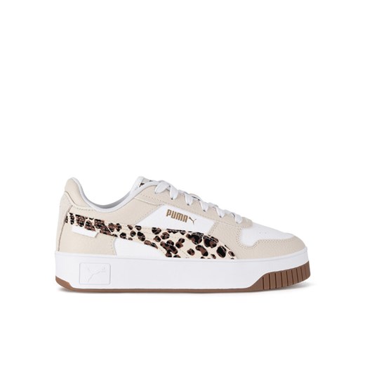 Sneakersy Puma CARINA STREET 40345901 Beżowy ze sklepu eobuwie.pl w kategorii Buty sportowe damskie - zdjęcie 185788735