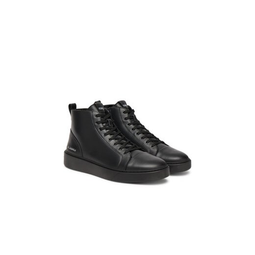Sneakersy KARL LAGERFELD Flint II KL53354L Czarny Karl Lagerfeld 44 eobuwie.pl
