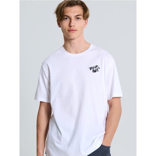 Sinsay - Koszulka z krótkimi rękawami Teenage Mutant Ninja Turtles - biały ze sklepu Sinsay w kategorii T-shirty męskie - zdjęcie 185791036