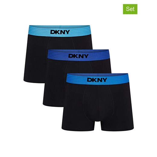 DKNY Bokserki (3 pary) w kolorze czarnym ze sklepu Limango Polska w kategorii Majtki męskie - zdjęcie 185791698